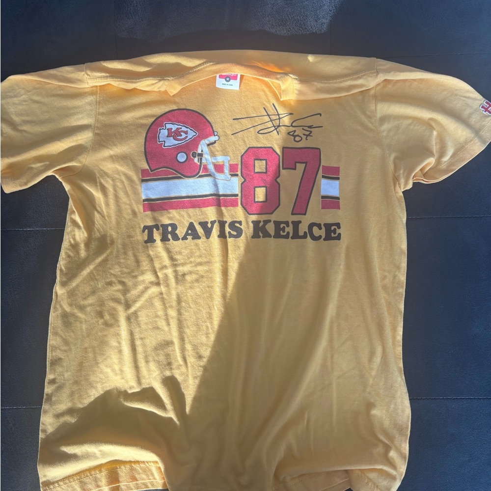 HOMAGE Yellow Travis Kelce Tee